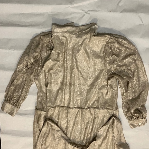 Eloquii Elegant Cream Sequin Jumpsuit - Picture 7 of 9